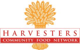 Harvesters - The Community Food Network logo